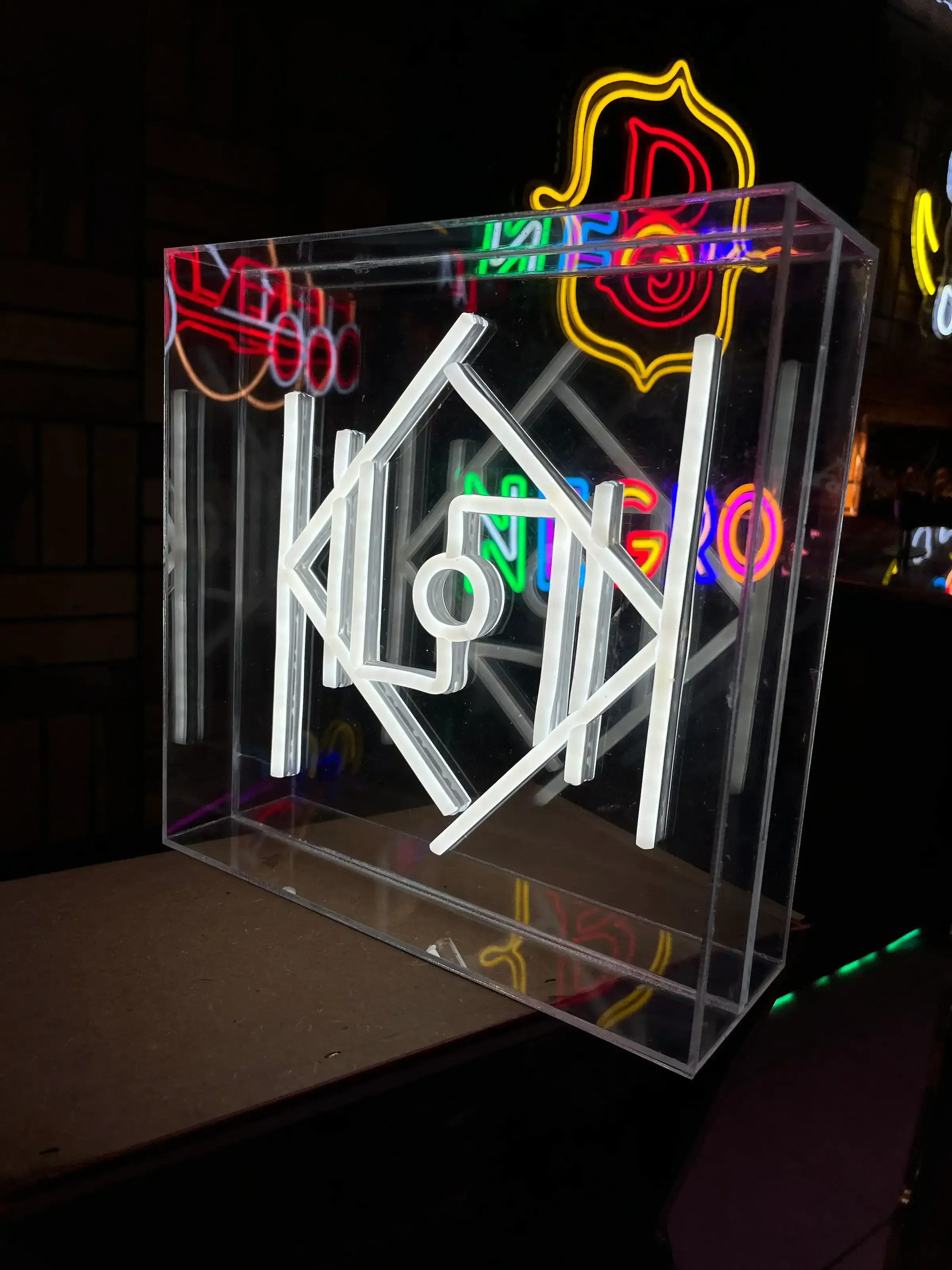 Letrero LED de doble vista para Restaurant Bar